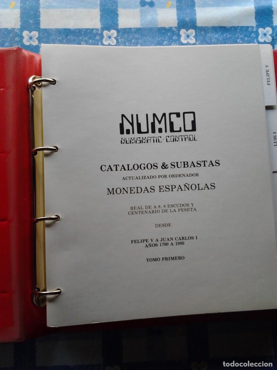 Cat&aacute;logos y libros de monedas: 2 CATALOGOS NUMCO MONEDAS ESPA&Ntilde;OLAS DE 1700-HOY - Foto 5