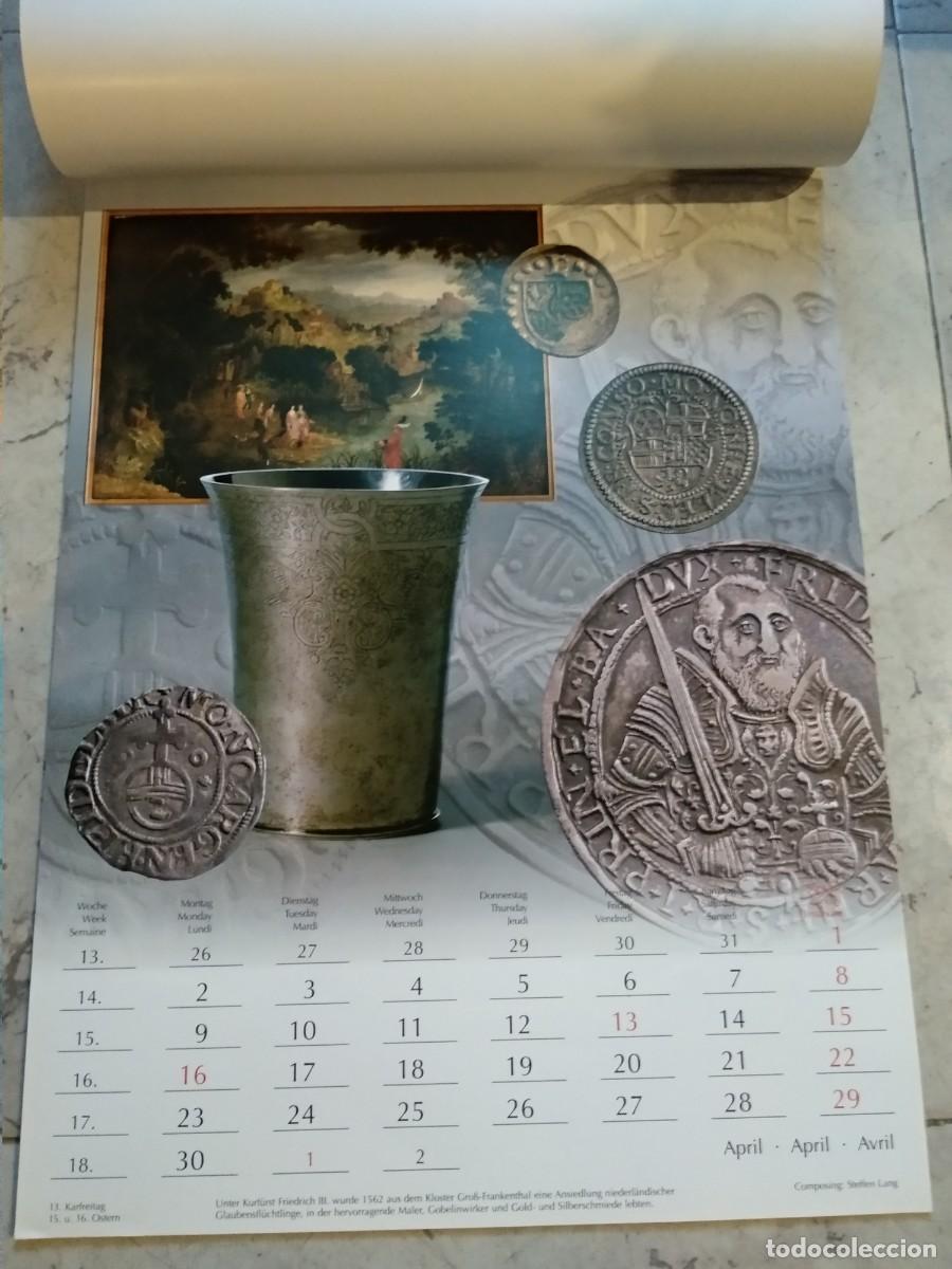 Cat&aacute;logos y libros de monedas: Calendario 2001 Numismatica - Foto 1