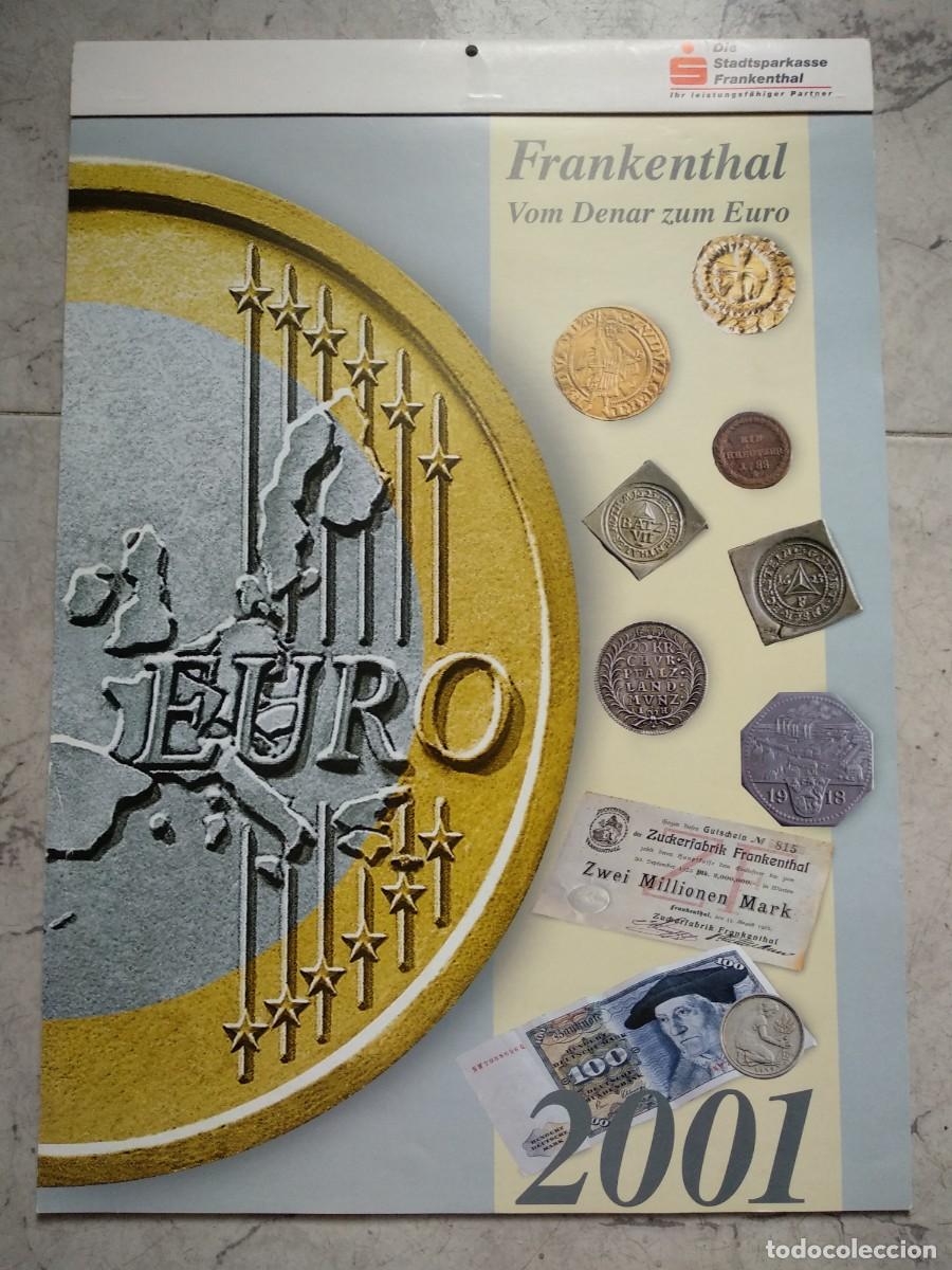 Cat&aacute;logos y libros de monedas: Calendario 2001 Numismatica - Foto 3