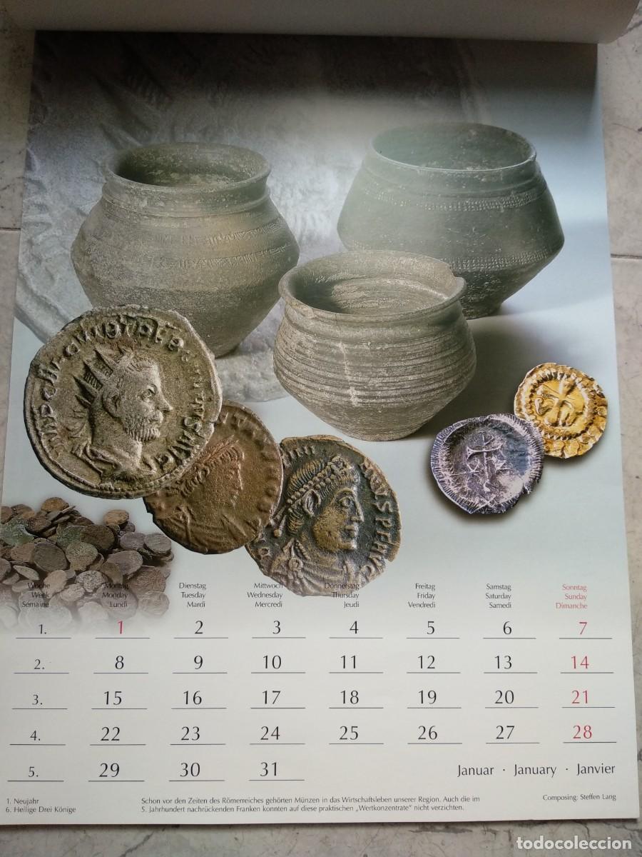 Cat&aacute;logos y libros de monedas: Calendario 2001 Numismatica - Foto 4