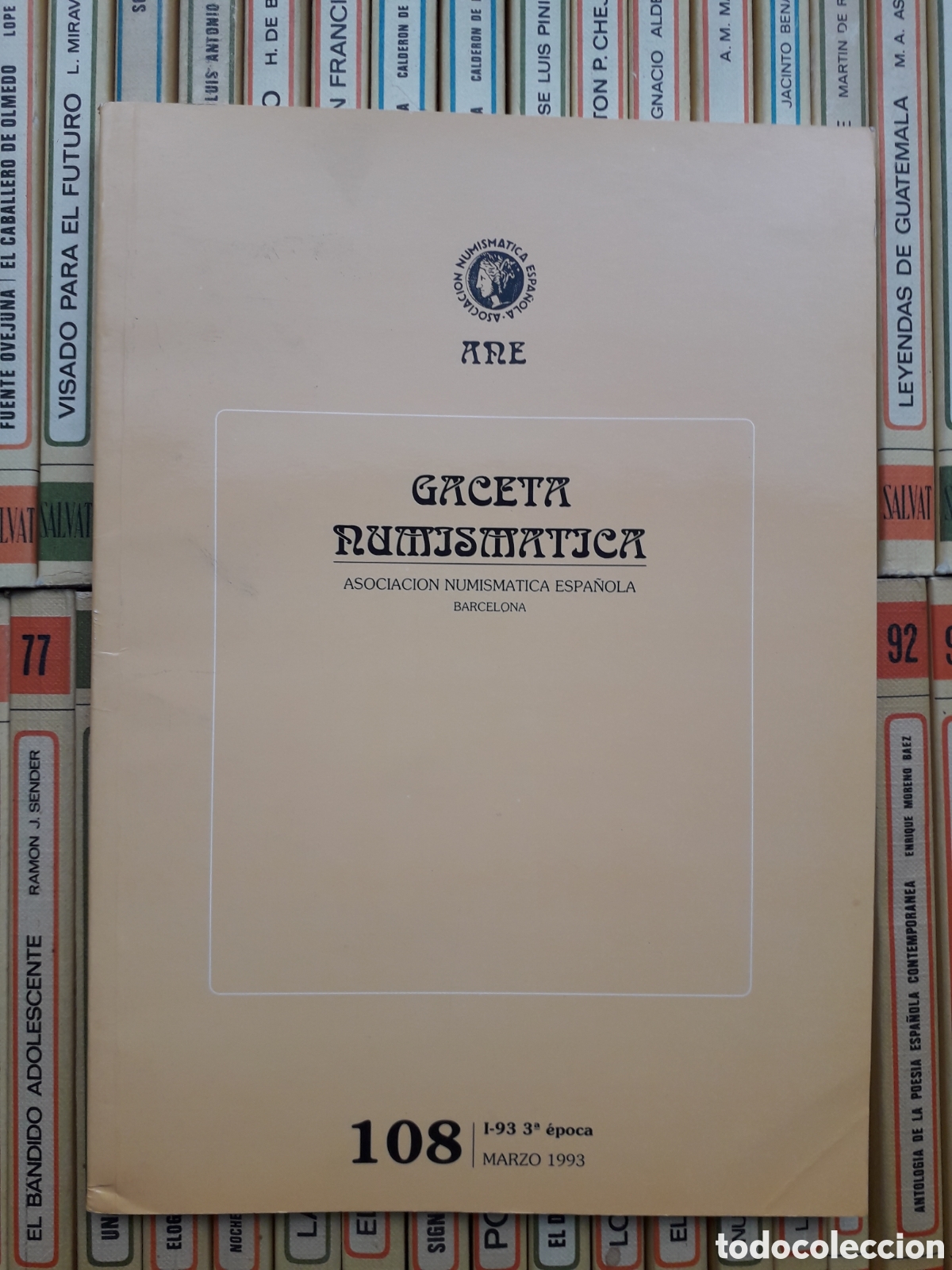 Cat&aacute;logos y libros de monedas: Gaceta Numism&aacute;tica, 108, 1993 - Foto 1