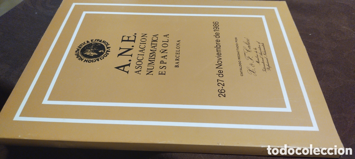 Cat&aacute;logos y libros de monedas: Ane numism&aacute;tica calic&oacute; 1986 - Foto 1