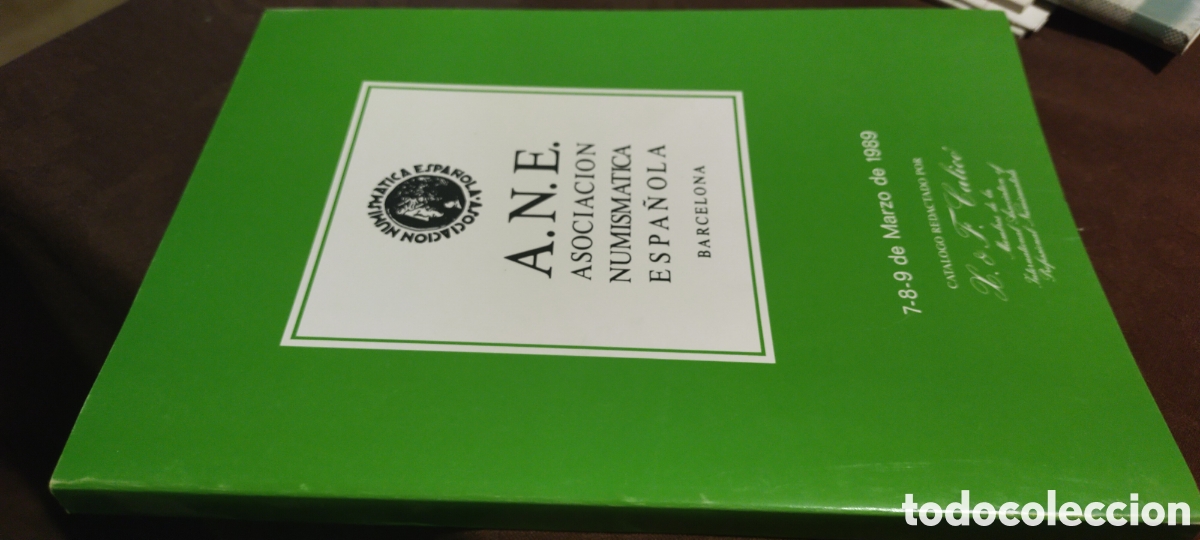 Cat&aacute;logos y libros de monedas: Ane numism&aacute;tica calic&oacute; 1989 - Foto 1