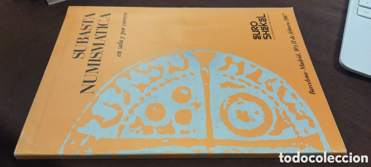 Cat&aacute;logos y libros de monedas: Subasta numism&aacute;tica euro seckel 1987 - Foto 1