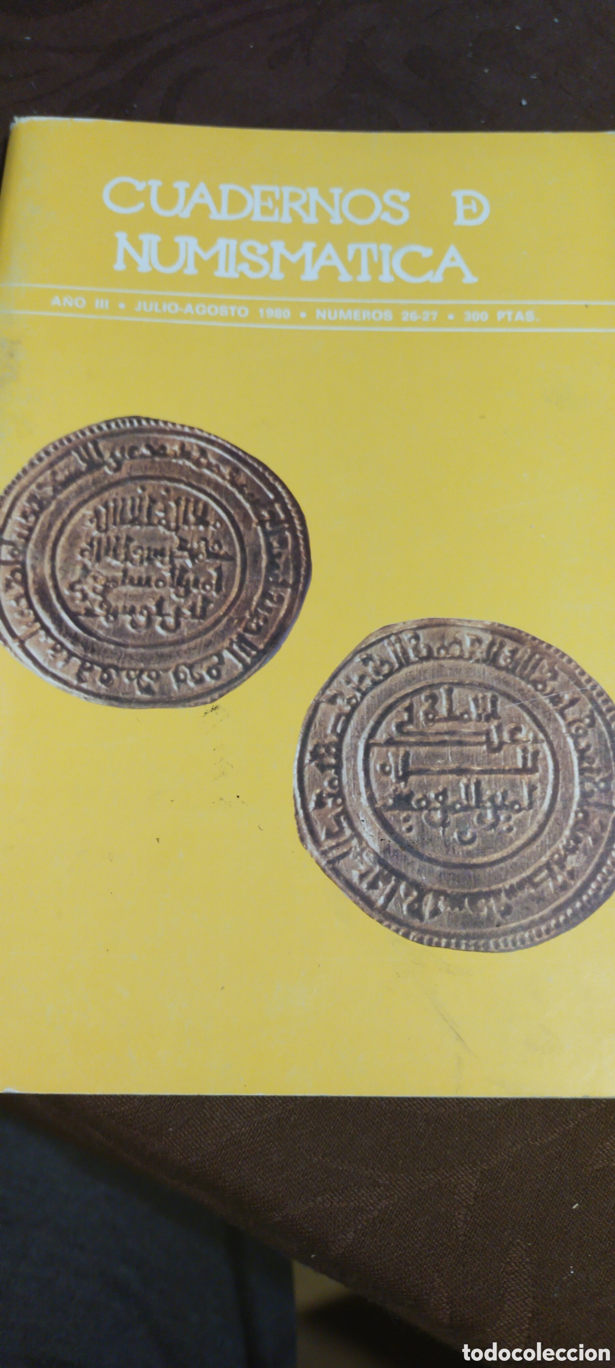Cat&aacute;logos y libros de monedas: Cuaderno D numism&aacute;tica 26 27 - Foto 1