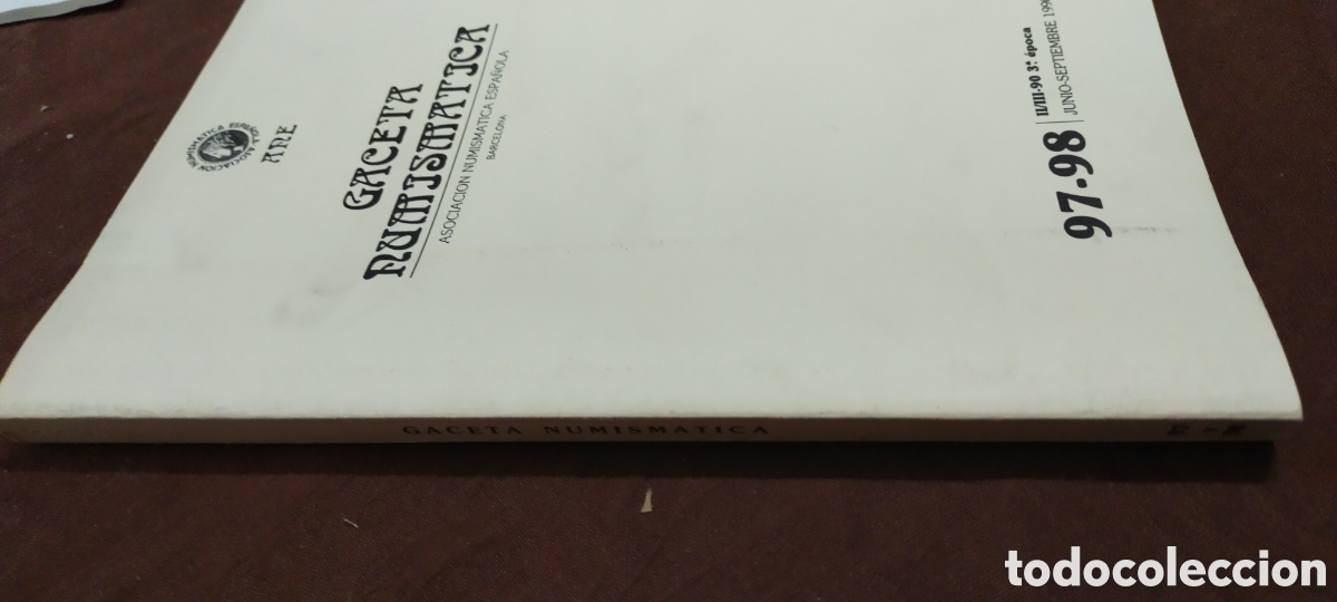 Cat&aacute;logos y libros de monedas: Gaceta numism&aacute;tica 97 98 - Foto 2