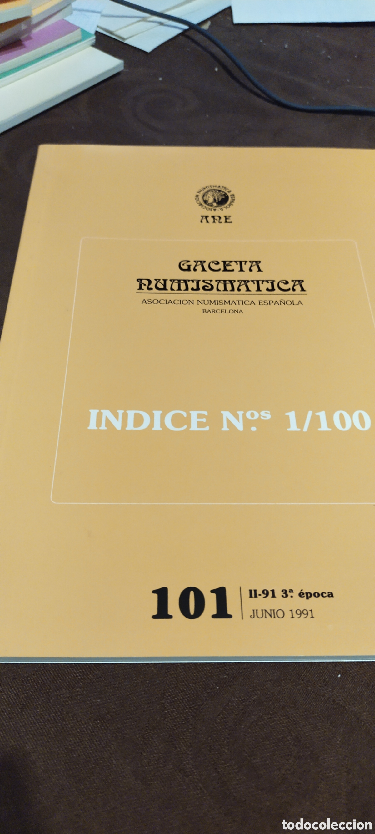 Cat&aacute;logos y libros de monedas: Gaceta numism&aacute;tica 101 - Foto 2