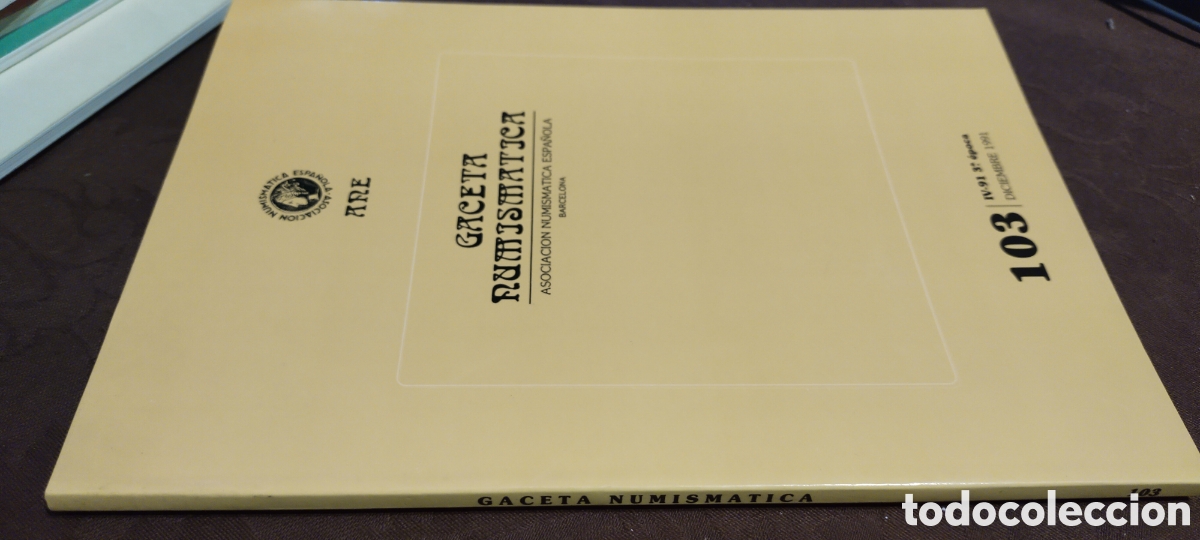 Cat&aacute;logos y libros de monedas: Gaceta numism&aacute;tica 103 - Foto 2
