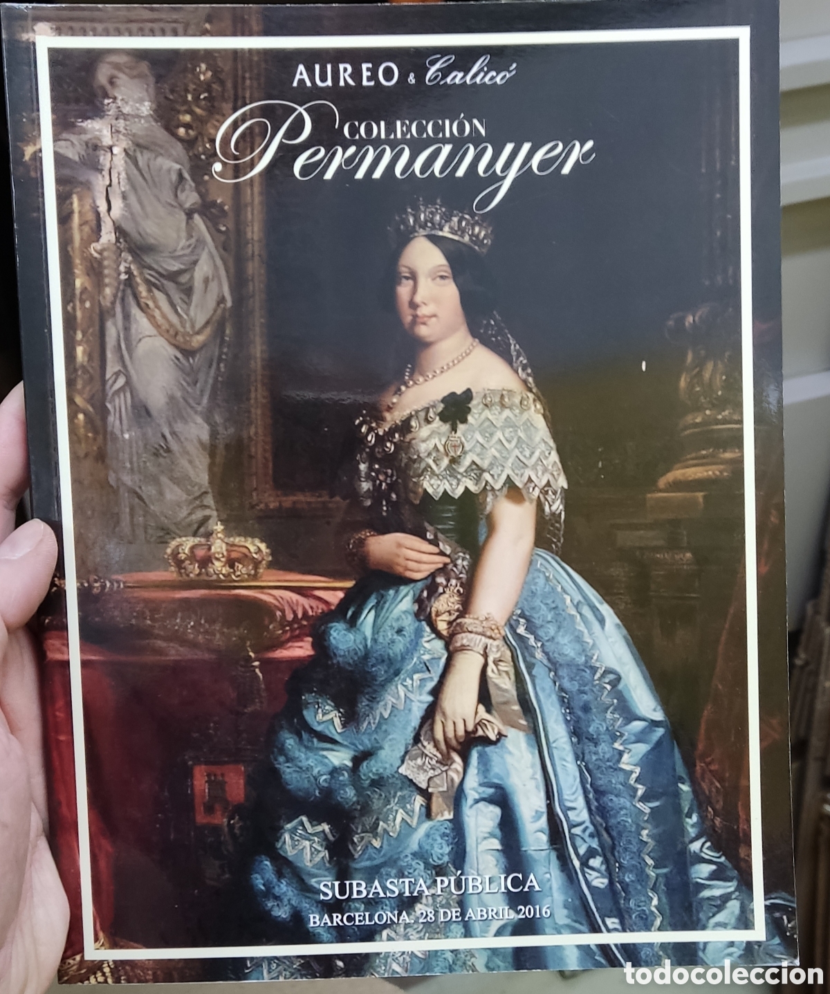 Cat&aacute;logos y libros de monedas: Cat&aacute;logo &Aacute;ureo - Colecci&oacute;n Permanyer - Foto 1