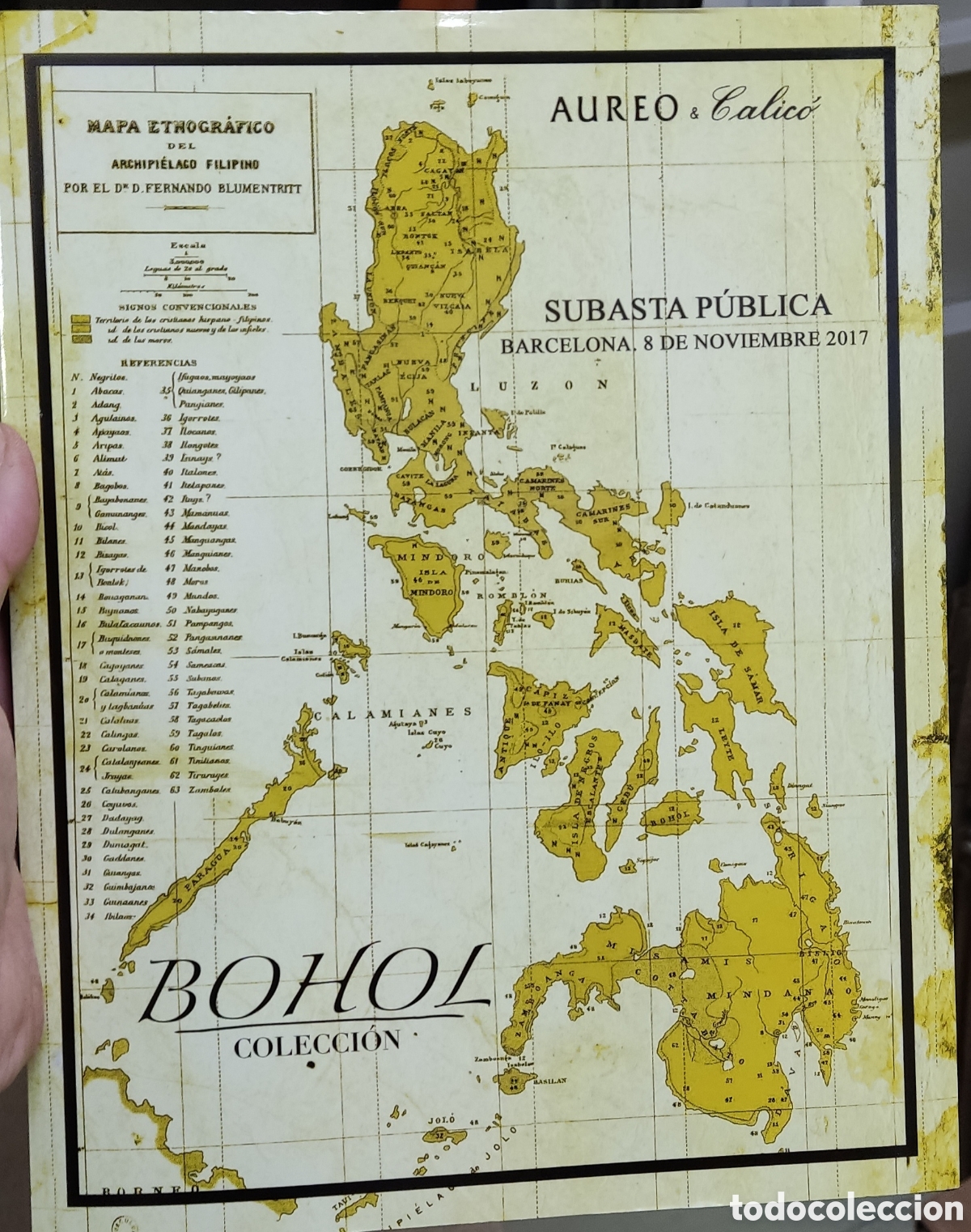Cat&aacute;logos y libros de monedas: Cat&aacute;logo &Aacute;ureo - Colecci&oacute;n Bohol - Foto 1