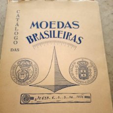Catálogos y Libros de Monedas: CATALOGO DAS MONEDAS BRASILEIRAS 1960 CATÁLOGO DE MONEDAS BRASILEÑAS