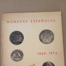Catálogos y Libros de Monedas: MONEDAS ESPAÑOLAS. 1869 - 1974 . JOSE A. VICENTI .44 PÁGINAS.