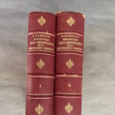 Catálogos y Libros de Monedas: DESCRIPTION HISTORIQUE ET CHRONOLOGIQUE DES MONNAIES DE LA REPUBLIQUE ROMAINE , 1963