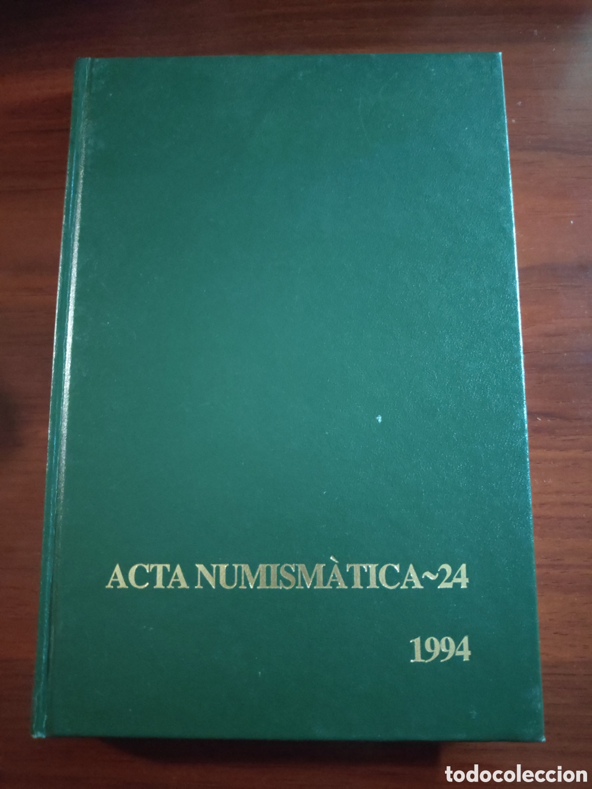 Cat&aacute;logos y libros de monedas: ACTA NUMISMATICA -24 1994 PERFECTO ESTADO - Foto 1