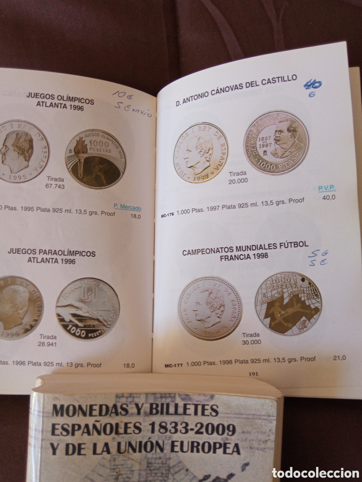 Cat&aacute;logos y libros de monedas: 10 cat&aacute;logos de bolsillo, billetes y monedas - Foto 8