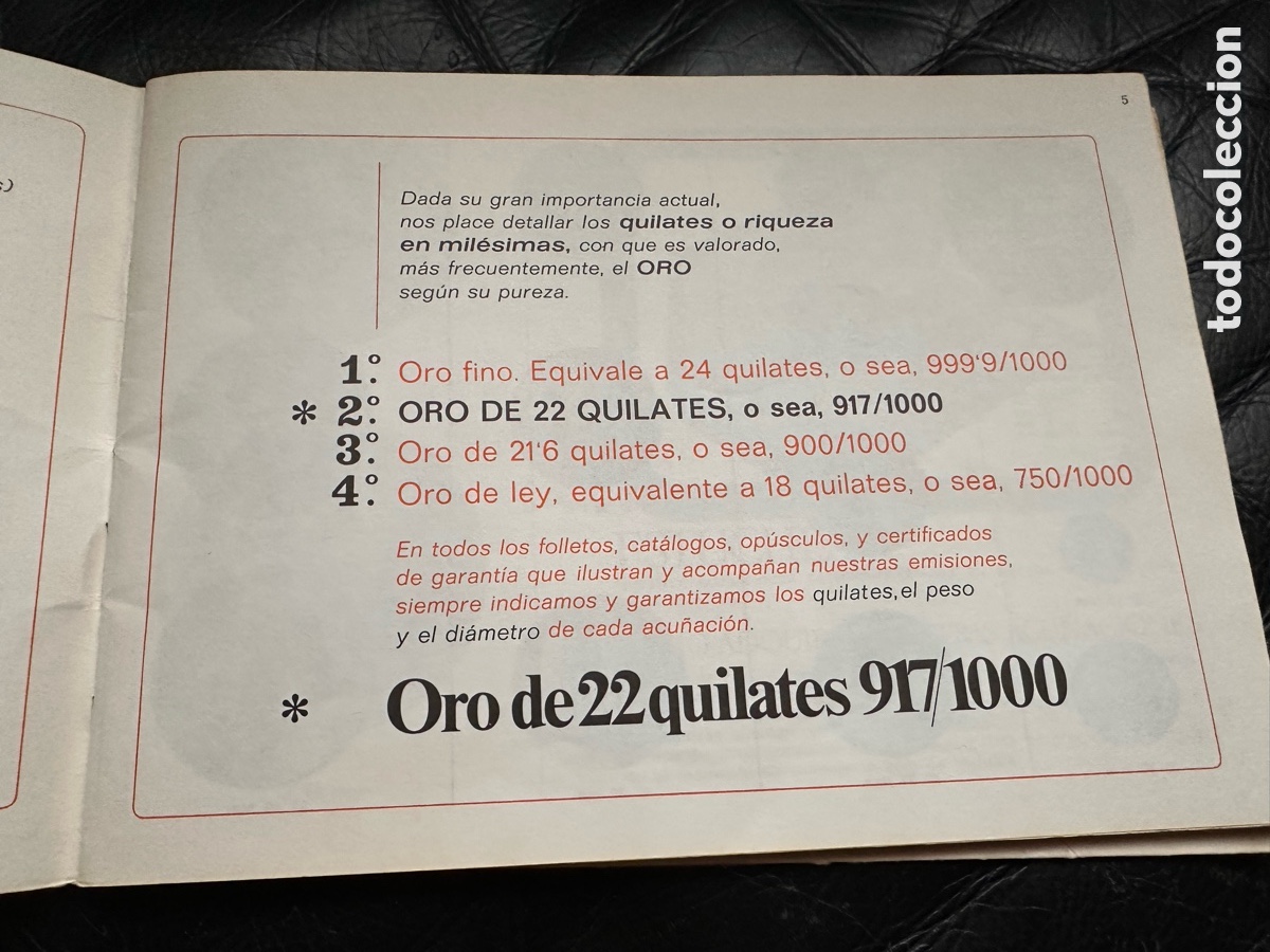 Cat&aacute;logos y libros de monedas: Acu&ntilde;aciones espa&ntilde;olas S.A cat&aacute;logo - Foto 6