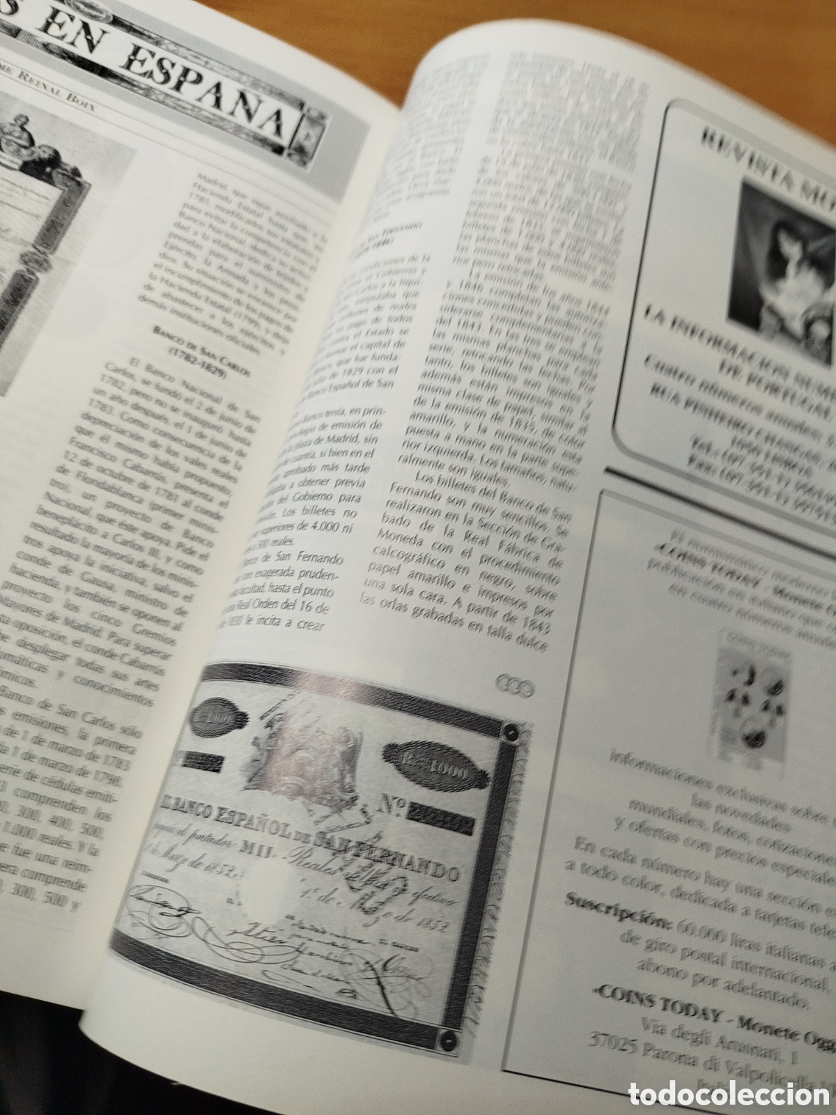 Cat&aacute;logos y libros de monedas: Cr&oacute;nica numism&aacute;tica. 89. Billetes de bancos. Moneda &aacute;rabe - Foto 3