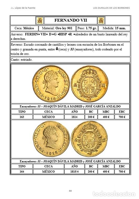 Cat&aacute;logos y libros de monedas: LOS DURILLOS DE LOS BORBONES - Foto 5