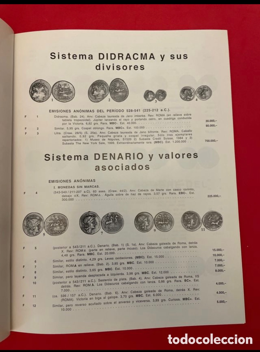 Cat&aacute;logos y libros de monedas: COLECCI&Oacute;N TIBER subastas Aureo - Foto 3
