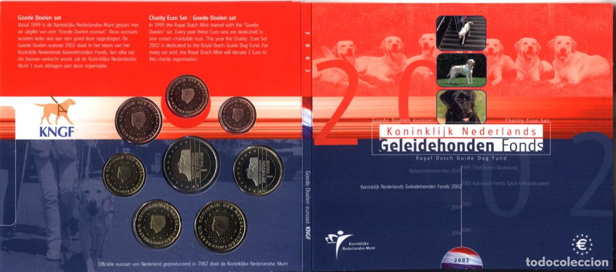 Cat&aacute;logos y libros de monedas: Monedas Euros Holanda Cartera 2002 - Foto 1