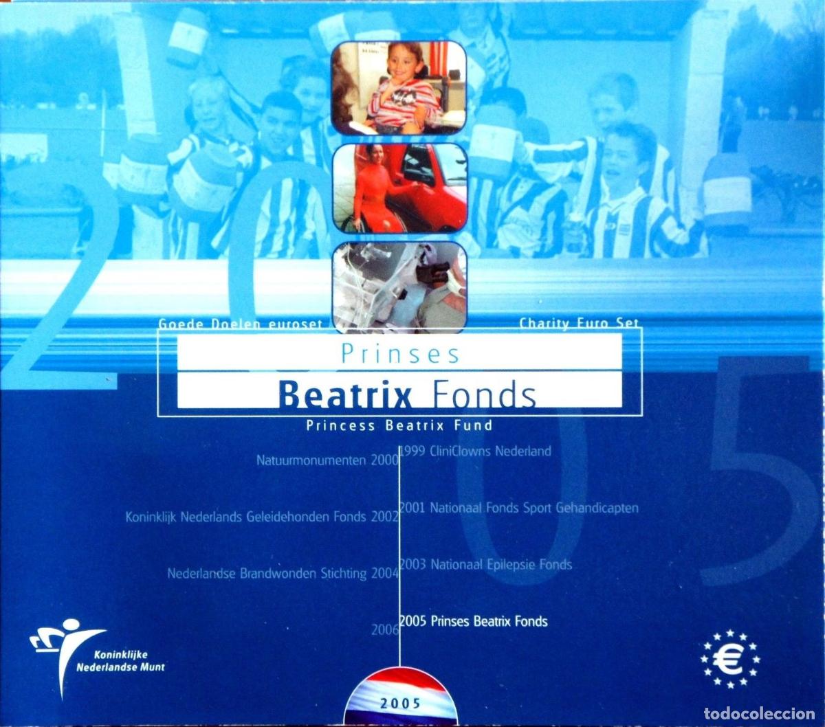 Cat&aacute;logos y libros de monedas: Monedas Euros Holanda Cartera 2005 - Foto 1