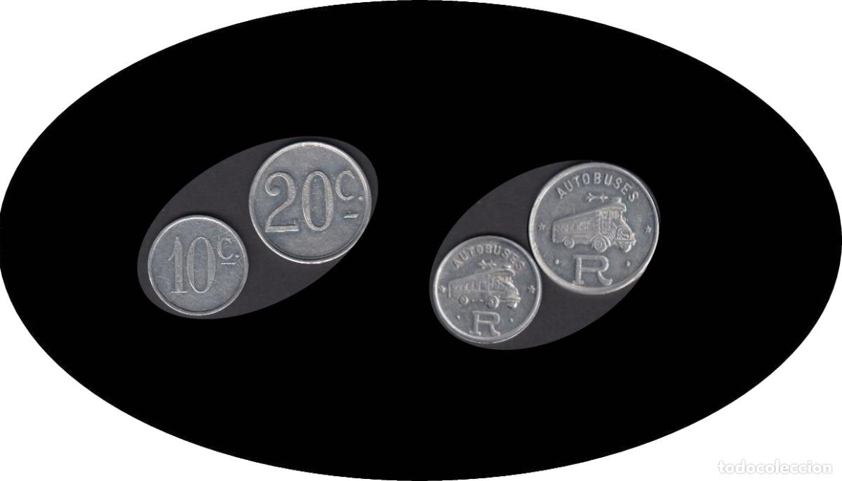 Cat&aacute;logos y libros de monedas: Autobuses Roca 10 y 20 c&eacute;ntimos - Foto 1