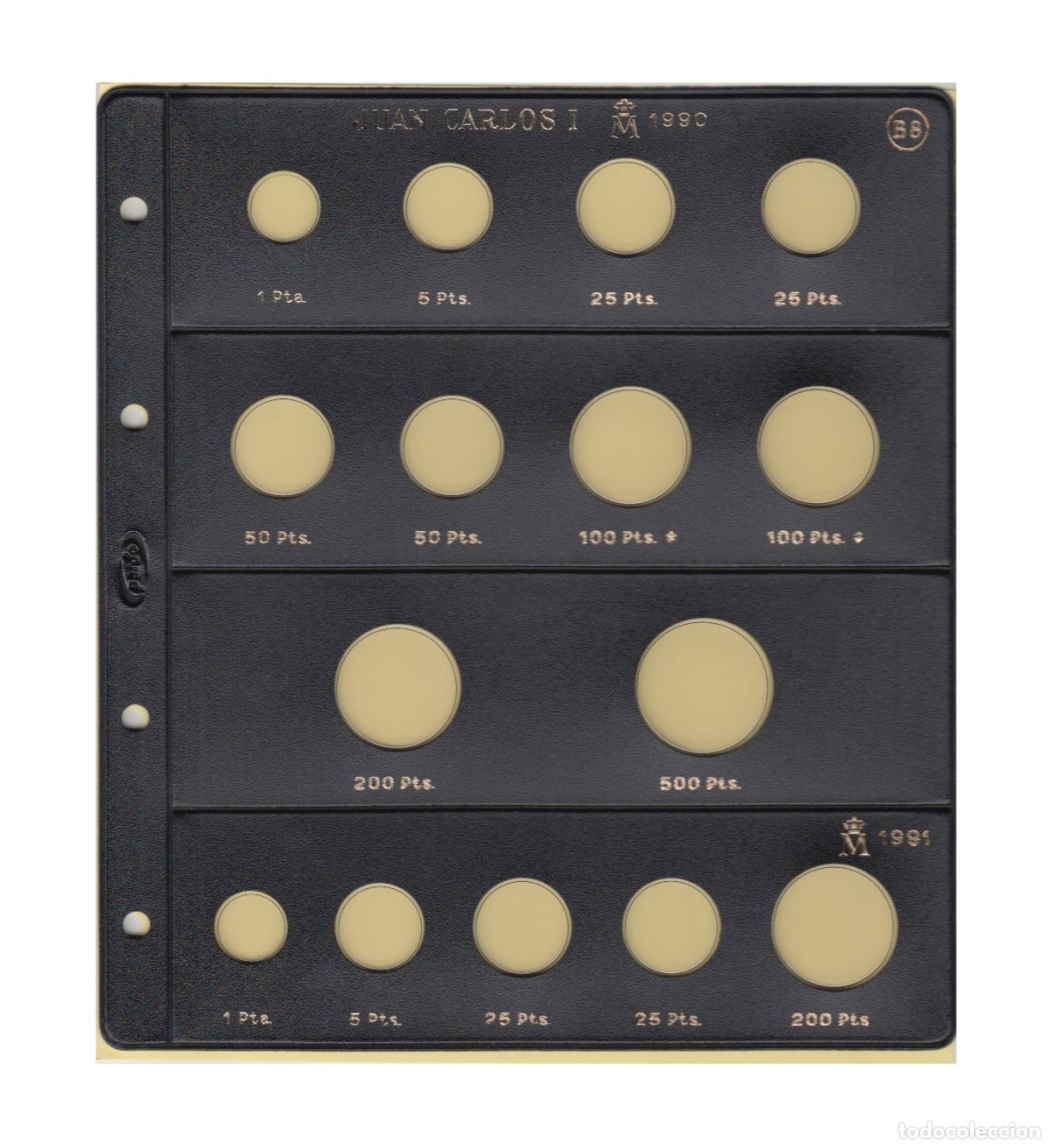 Cat&aacute;logos y libros de monedas: Pardo 70800 Funda Monedas 1990 - 1991 - Foto 1