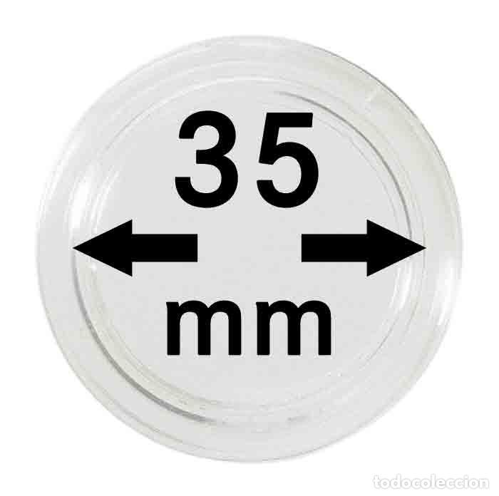 Lindner 2251035 Cápsulas 35 Mm Para Bandejas Pqte 100