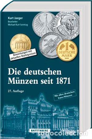 Cat&aacute;logos y libros de monedas: Die deutschen M&uuml;nzen seit 1871 - Foto 1