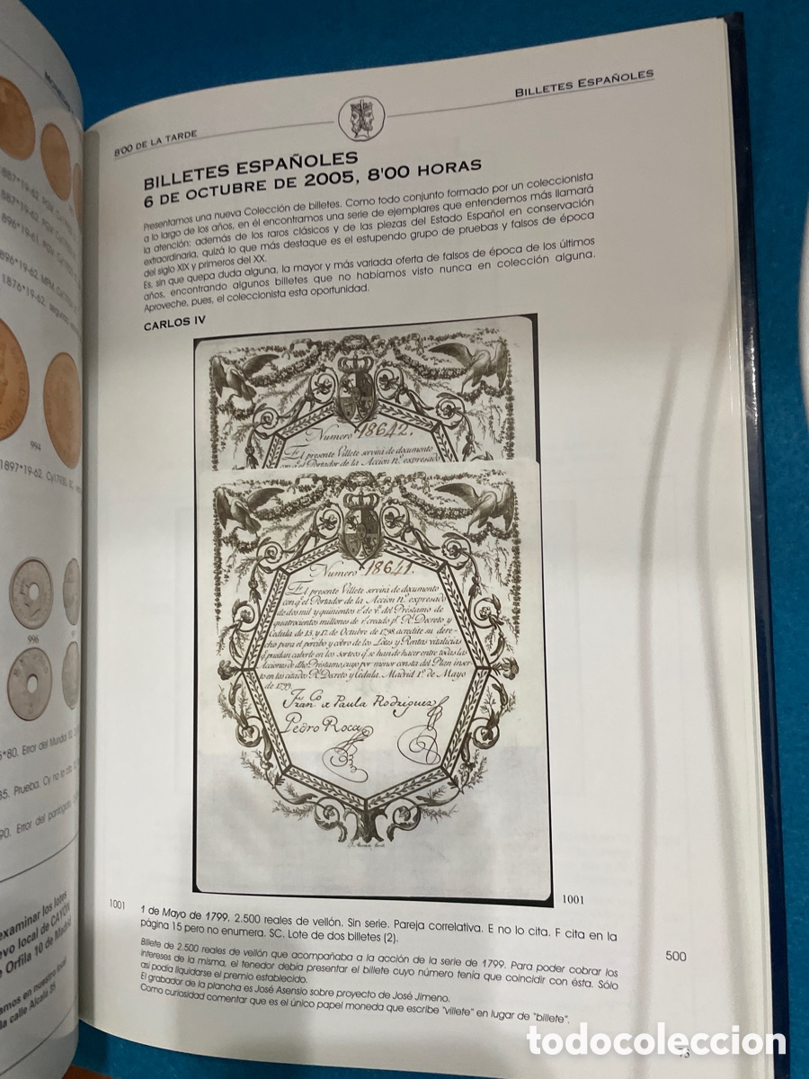 Cat&aacute;logos y libros de monedas: SUBASTA DE MONEDAS, BILLETES Y MONEDAS - Foto 3