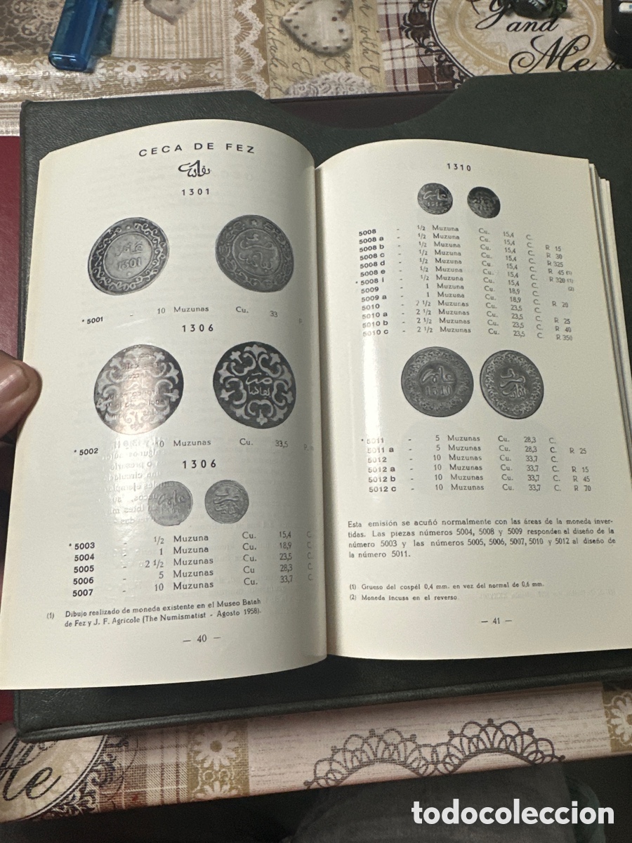 Cat&aacute;logos y libros de monedas: Cat&aacute;logo de monedas de Marruecos nuevo - Foto 2