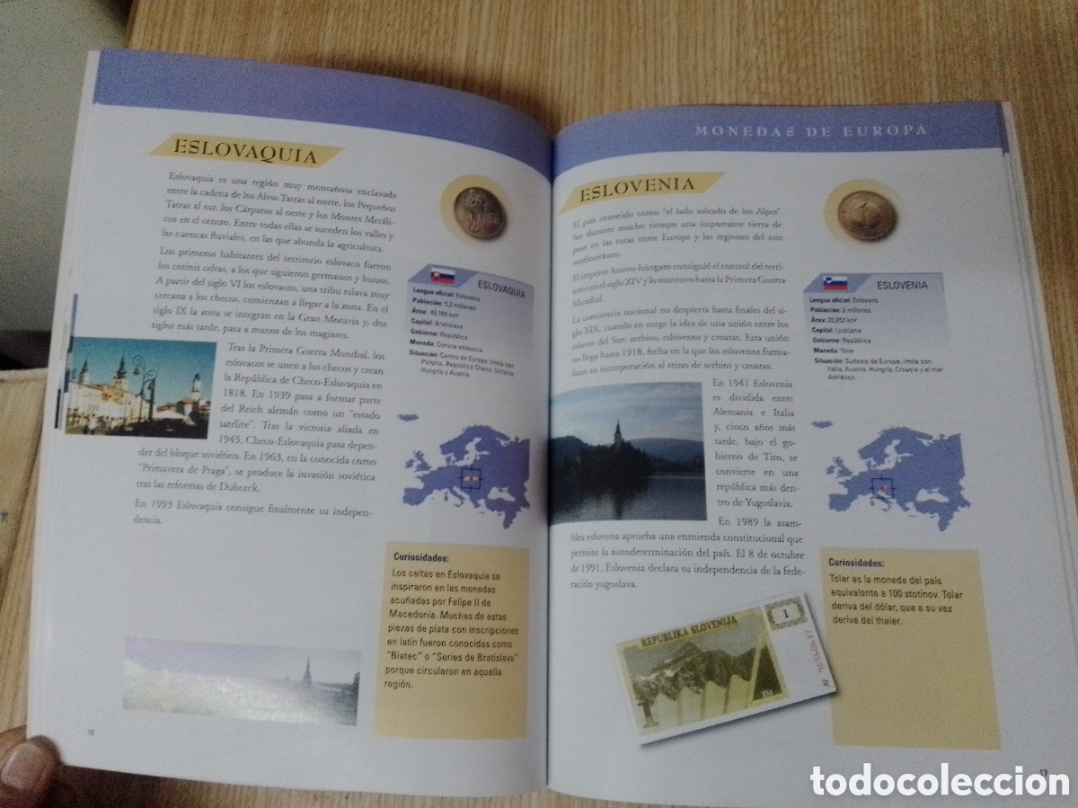 Cat&aacute;logos y libros de monedas: Libro colecci&oacute;n monedas de Europa. S&oacute;lo libro - Foto 4