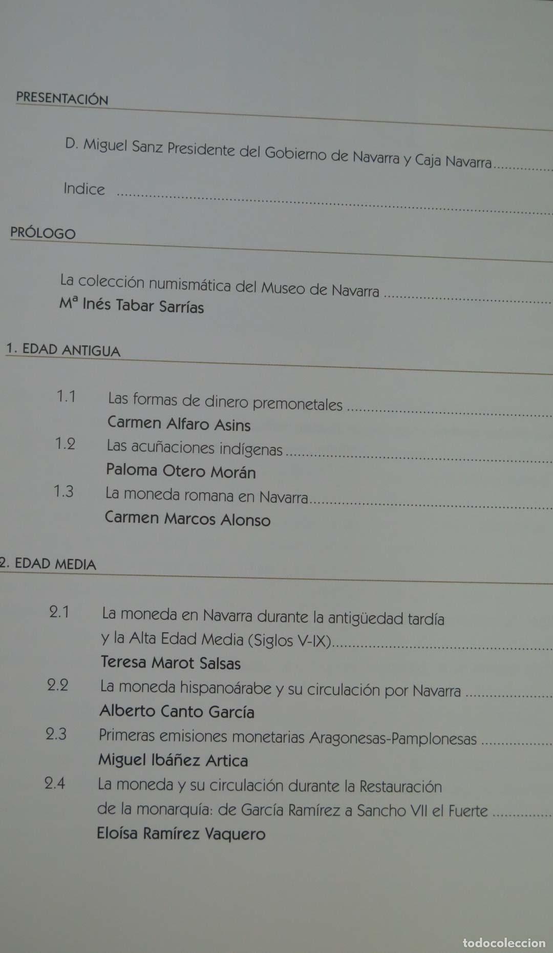 Cat&aacute;logos y libros de monedas: La moneda en Navarra. VVAA - Foto 2
