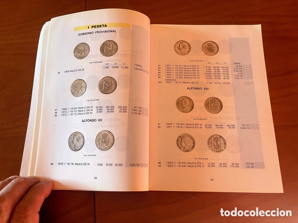 Cat&aacute;logos y libros de monedas: CAT&Aacute;LOGO MONEDAS ESPA&Ntilde;OLAS 1995 - Foto 2