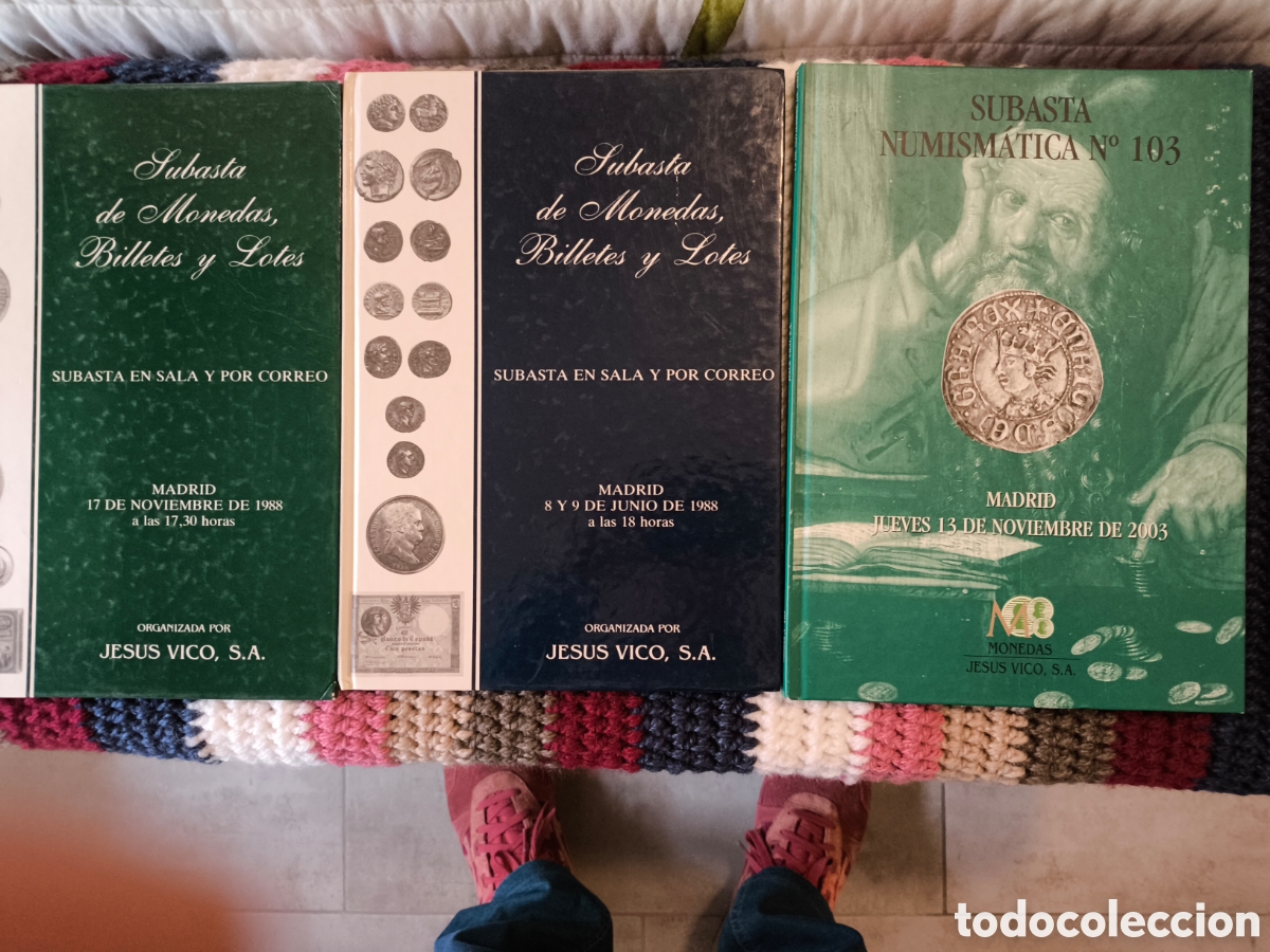 Cat&aacute;logos y libros de monedas: 3 Cat&aacute;logos Vico Numism&aacute;tica - Foto 1