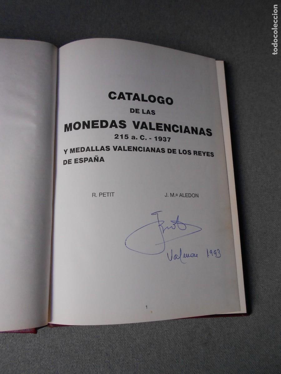 Cat&aacute;logos y libros de monedas: CATALOGO DE LAS MONEDAS VALENCIANAS - Foto 4