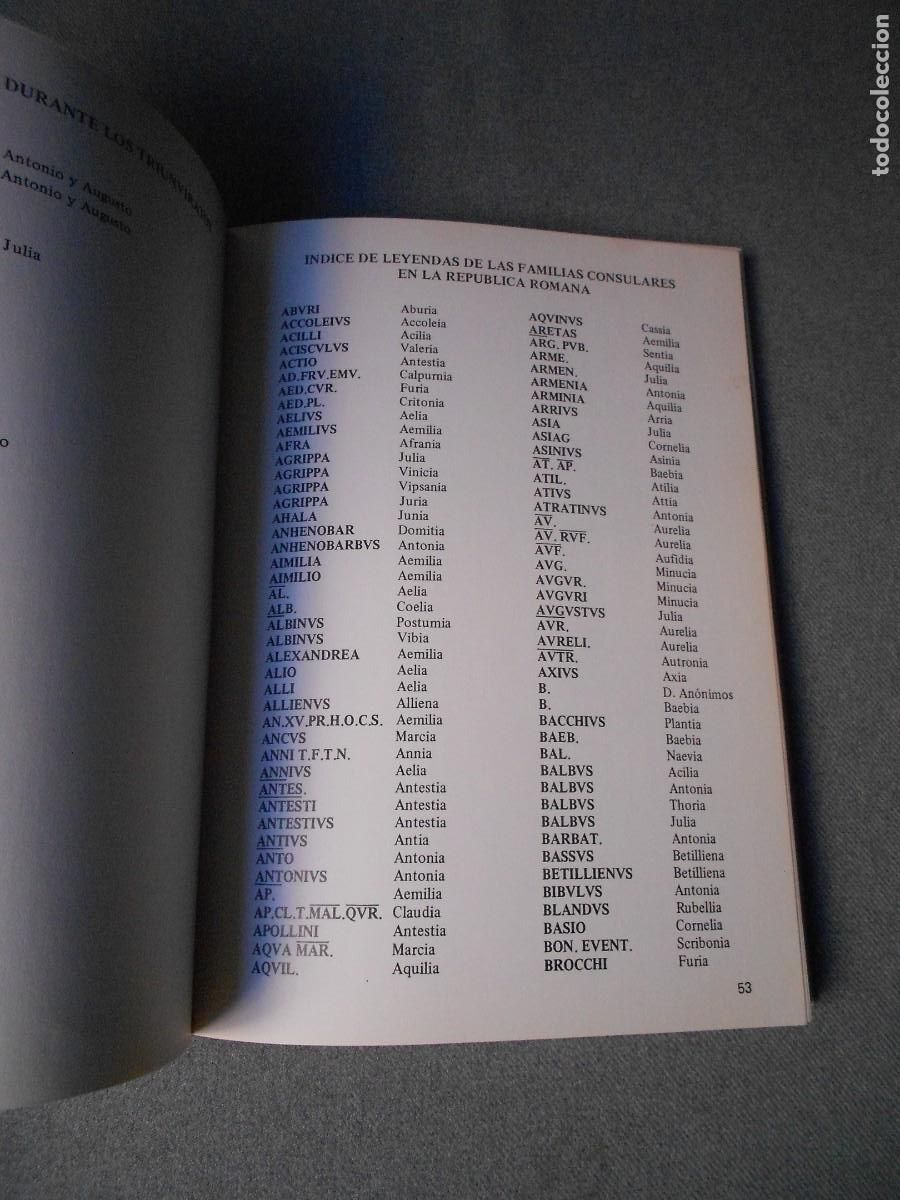 Cat&aacute;logos y libros de monedas: PRONTUARIO DE LA MONEDA ROMANA - Foto 5
