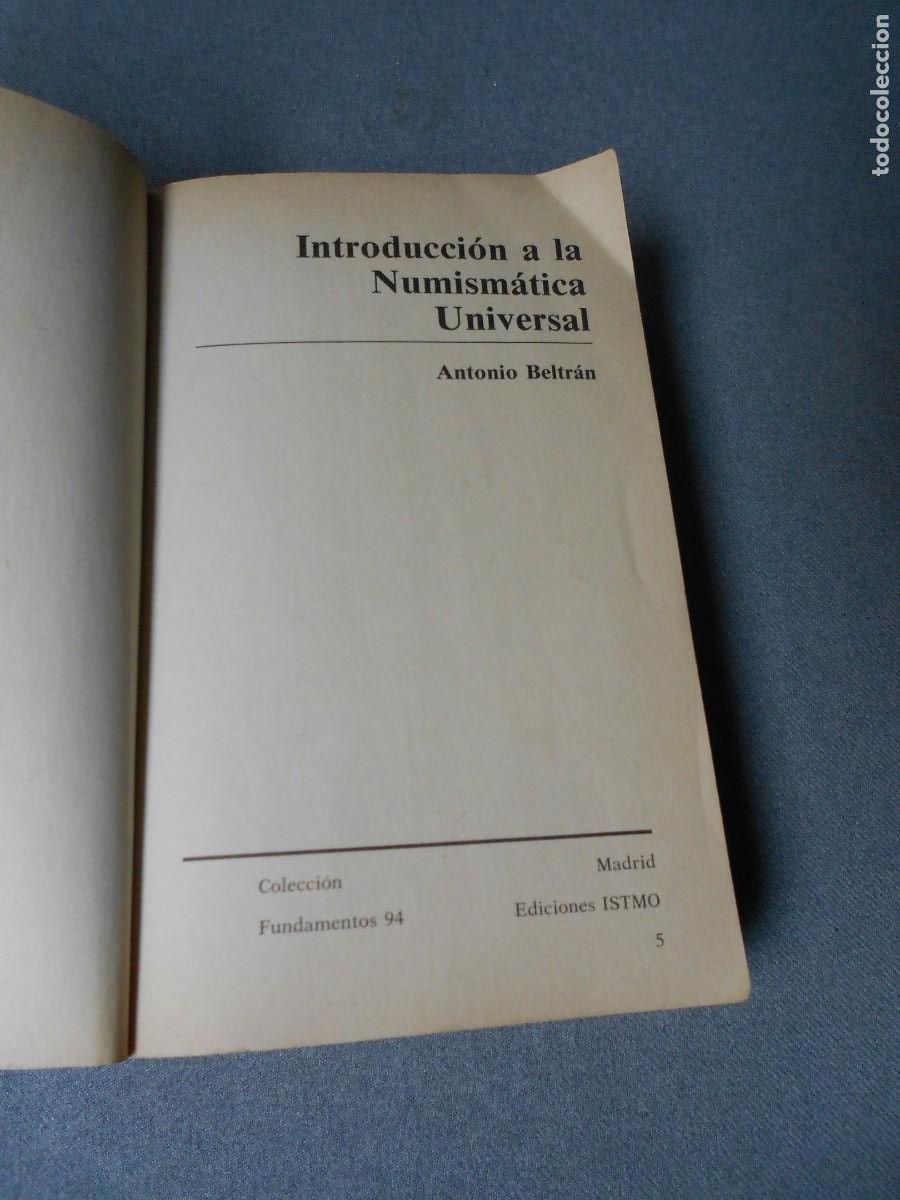 Cat&aacute;logos y libros de monedas: INTRODUCCION A LA NUMISMATICA - Foto 3