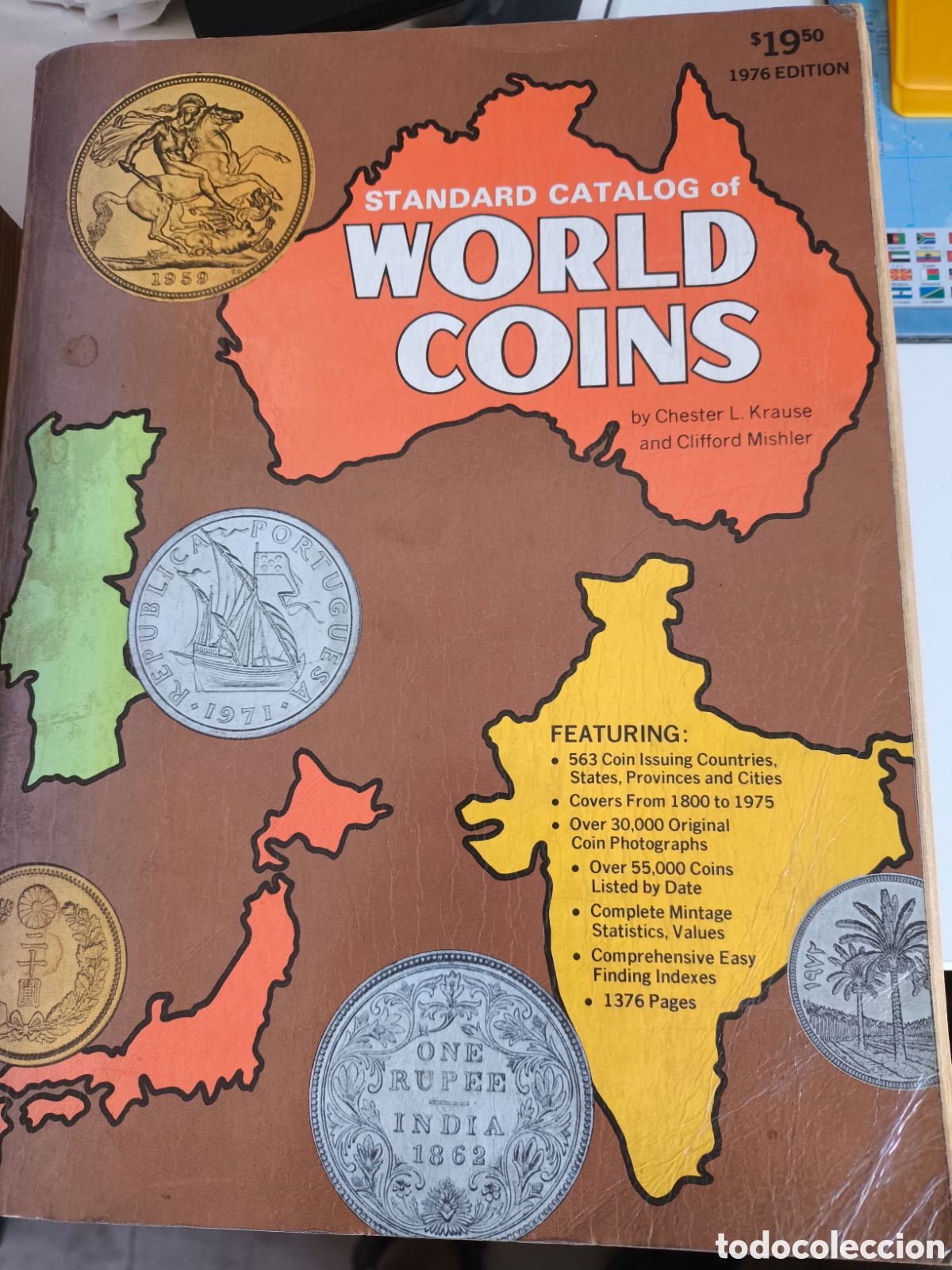 Cat&aacute;logos y libros de monedas: World Coins 1976 Krauser - Foto 1