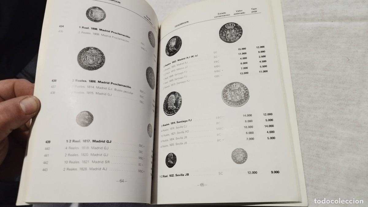 Cat&aacute;logos y libros de monedas: SUBASTA POSTAL 1981 / UMEX / SUX 07 / MONEDAS - Foto 14