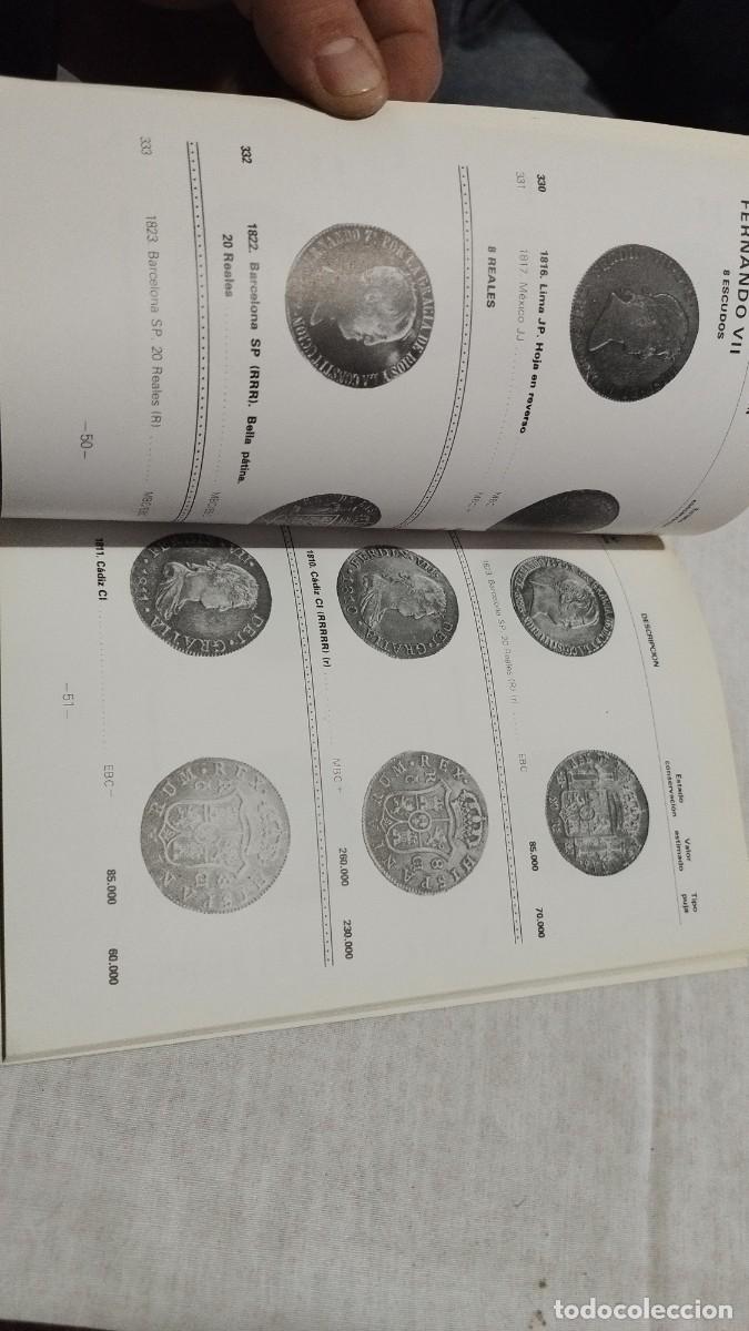 Cat&aacute;logos y libros de monedas: SUBASTA POSTAL 1981 / UMEX / SUX 07 / MONEDAS - Foto 19