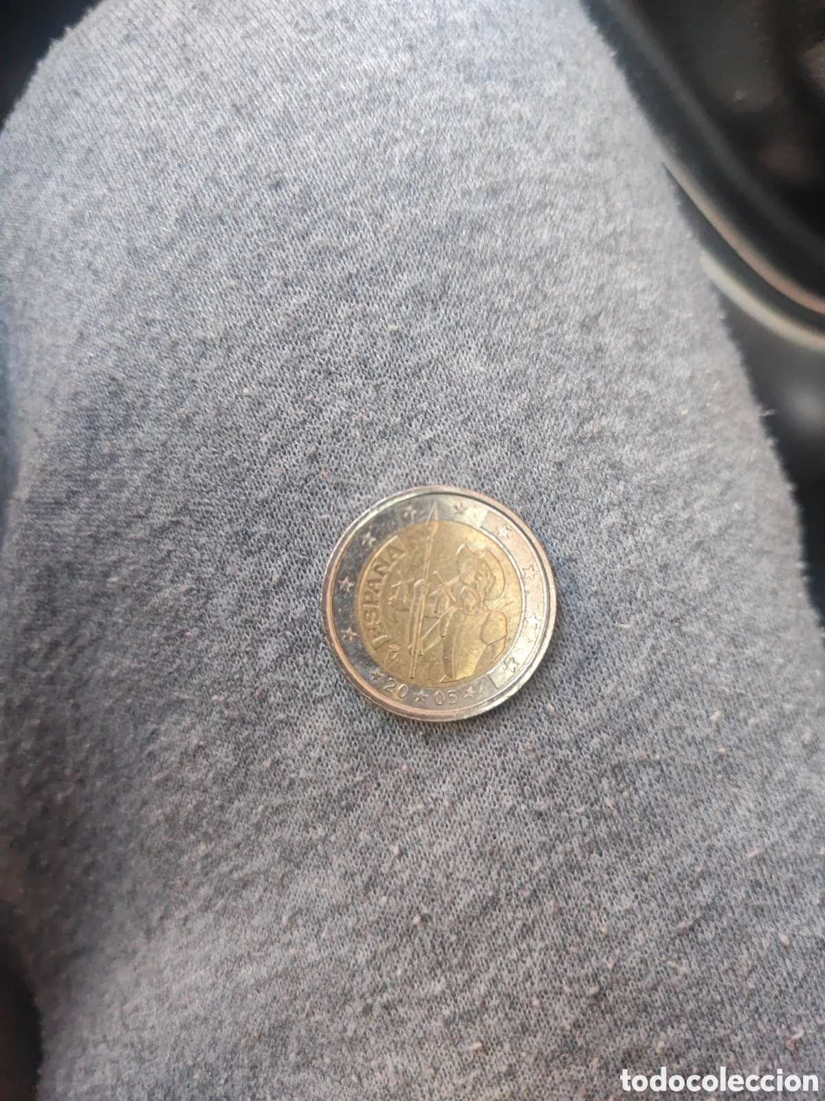 Cat&aacute;logos y libros de monedas: Moneda 2Euros cervantes - Foto 1