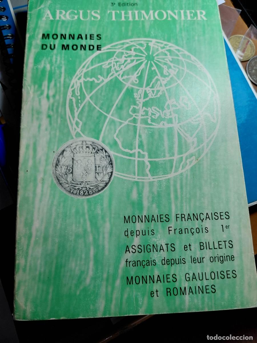 Cat&aacute;logos y libros de monedas: CATALOGO DE MONEDAS - ARGUS THIMONIER 209 paginas - Foto 1