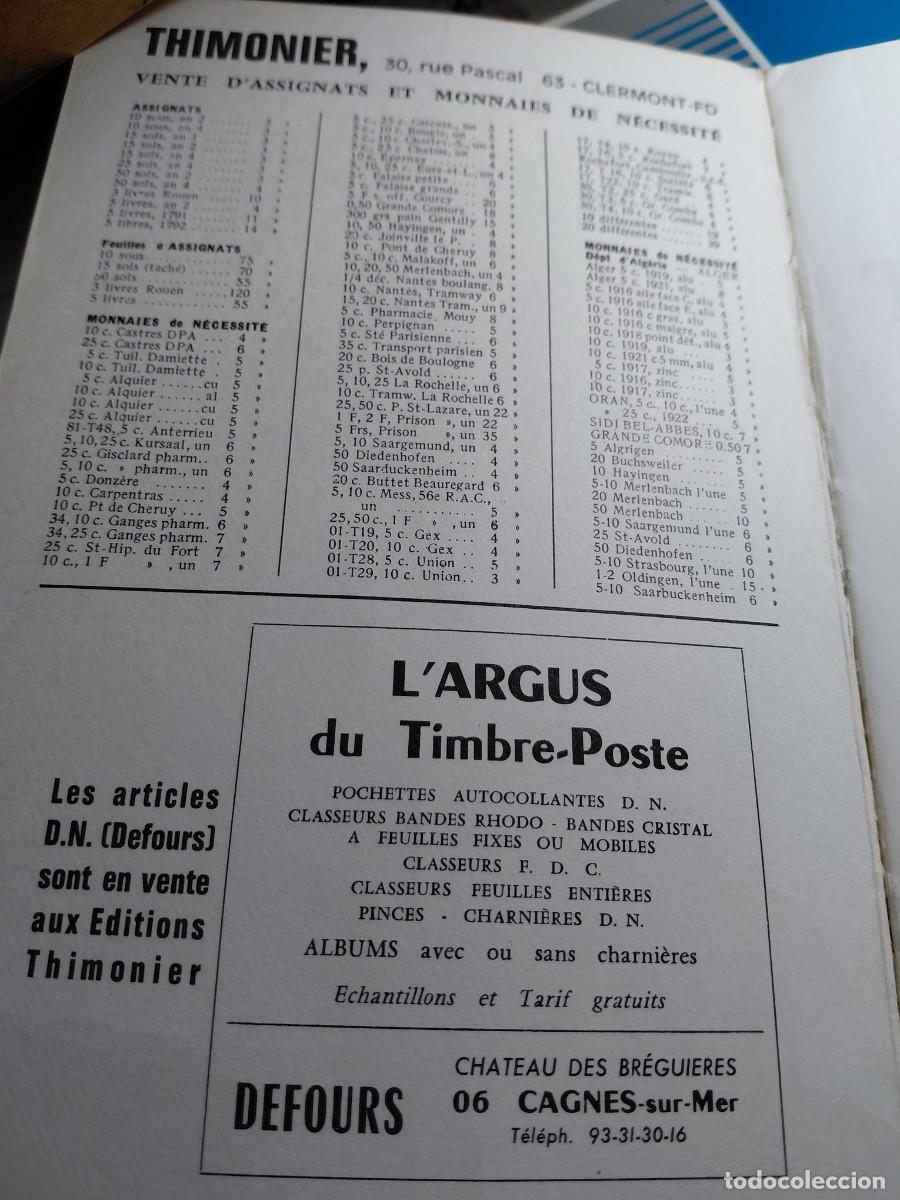Cat&aacute;logos y libros de monedas: CATALOGO DE MONEDAS - ARGUS THIMONIER 209 paginas - Foto 2