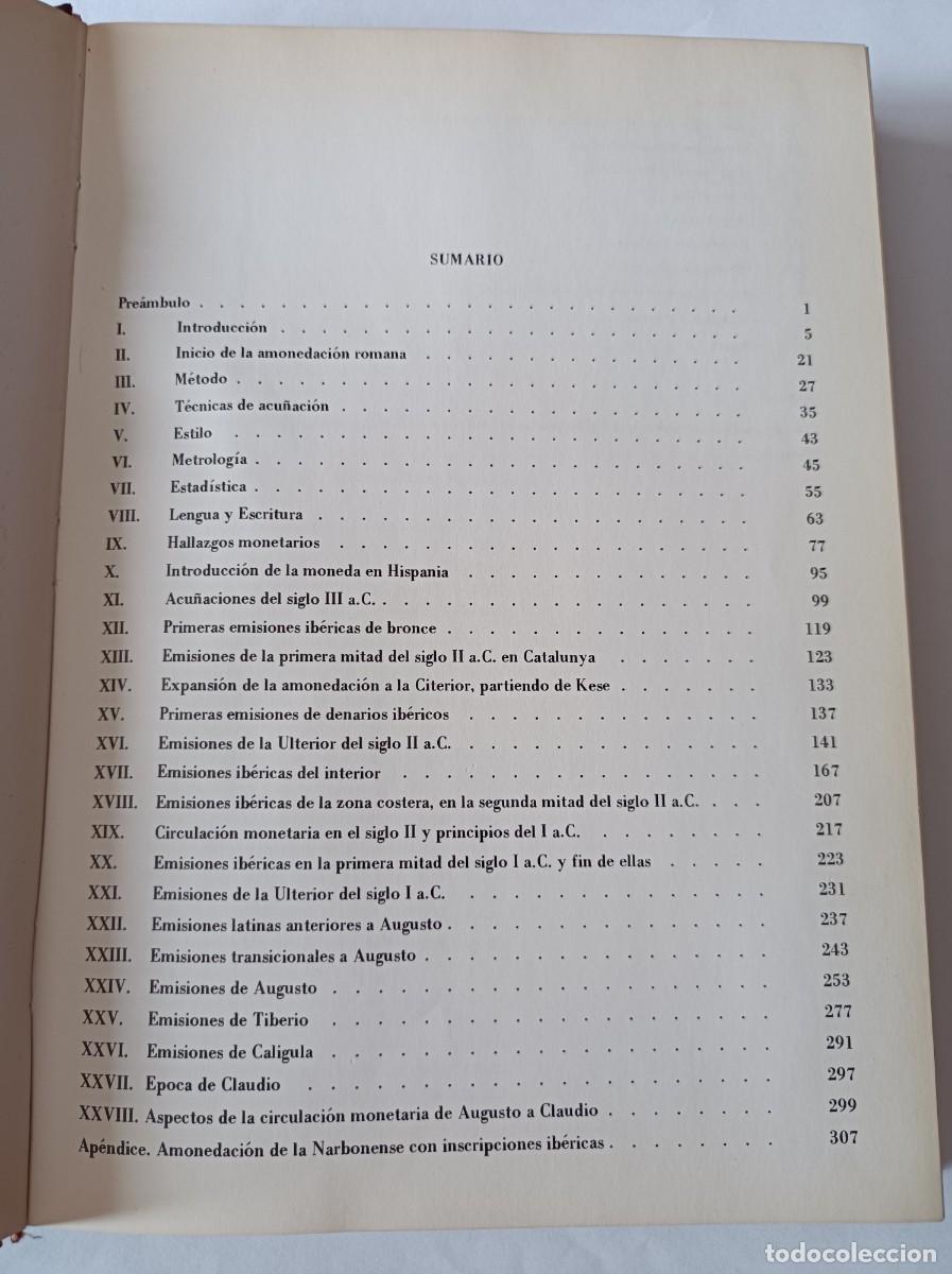 Cat&aacute;logos y libros de monedas: LIBRO NUMISM&Aacute;TICA ANTIGUA EN HISPANIA LEANDRE VILLARONGA - Foto 14