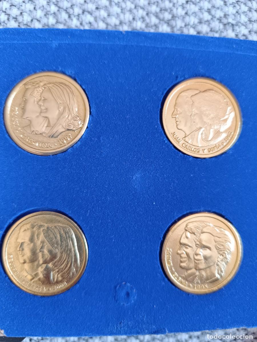 Cat&aacute;logos y libros de monedas: Colecci&oacute;n monedas conmemorativas reyes Espa&ntilde;a - Foto 1
