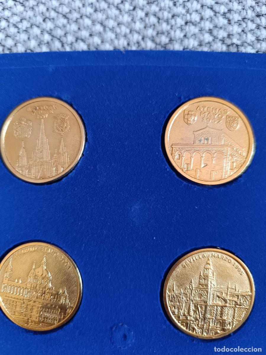 Cat&aacute;logos y libros de monedas: Colecci&oacute;n monedas conmemorativas reyes Espa&ntilde;a - Foto 2