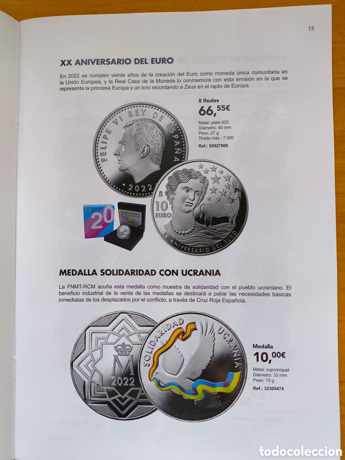 Cat&aacute;logos y libros de monedas: Catalogo monedas casa moneda 2022 - Foto 3