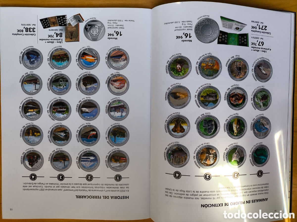 Cat&aacute;logos y libros de monedas: Catalogo monedas casa moneda 2022 - Foto 4