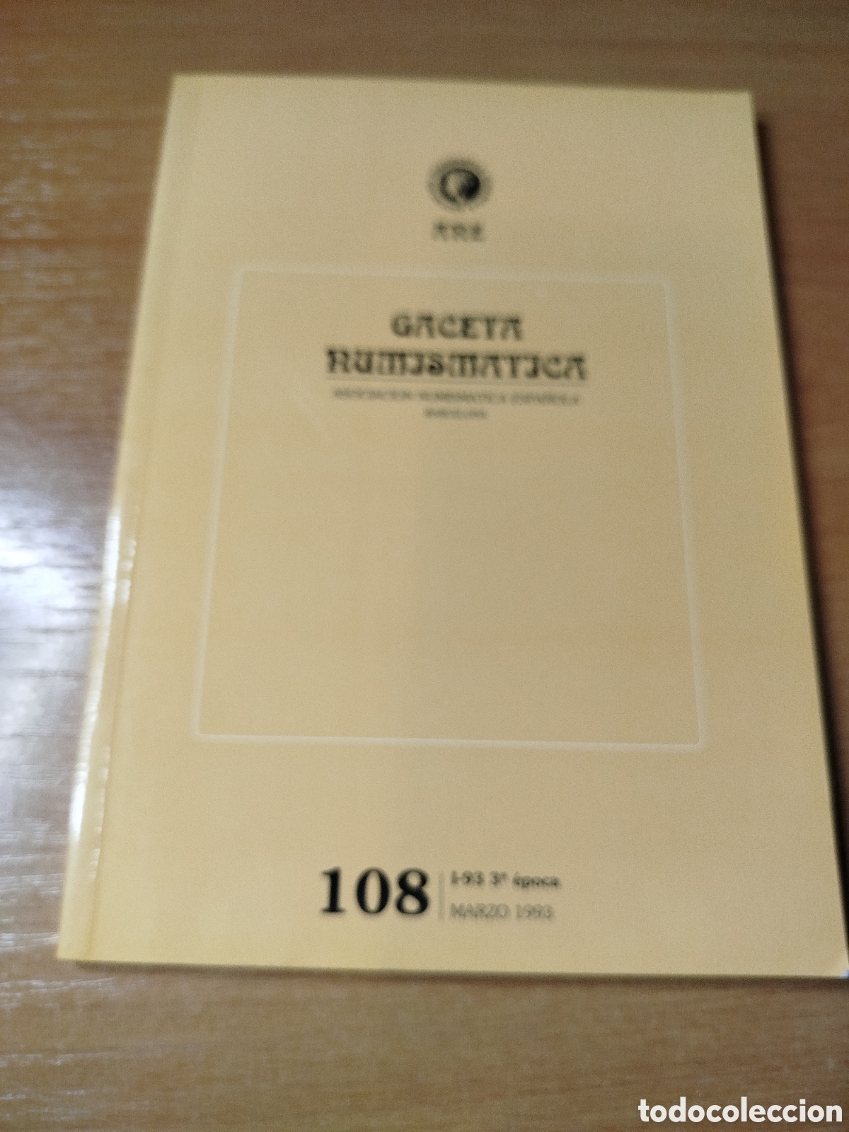 Cat&aacute;logos y libros de monedas: Gaceta nomism&aacute;tica 108. - Foto 1